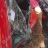Veículo capota na rodovia de acesso a Bonito de Minas após pneu estourar