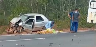 LUTO NO TRÂNSITO: Confirmada morte de mulher em gravíssimo acidente entre Japonvar e São João da Ponte