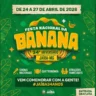Jaíba se prepara para a Festa Nacional da Banana e comemoração de seus 34 anos