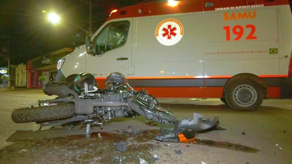 Motos protagonizam 60% dos acidentes de trânsito no Norte de Minas, alerta SAMU