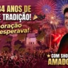 Lontra Celebra 34 Anos: Aniversário da Cidade Terá Show de Amado Batista