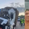 LUTO NO NORTE DE MINAS: Caminhoneiro de Lontra morre em grave acidente na BR-040, em Sete Lagoas