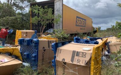 Polícia desarticula grupo que saqueava cargas na BR-251 e revendia produtos roubados pela internet