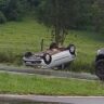 Capotamento na BR-365 deixa quatro feridos em Montes Claros