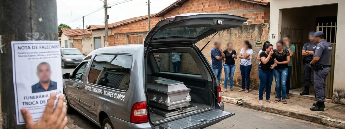 Transtorno e Indignação: Funerária troca corpos e família vela pessoa errada em Montes Claros
