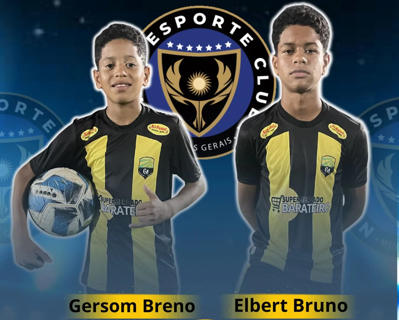 Talento de Família: Irmãos de Manga são aprovados em avaliação técnica do North Esporte Clube