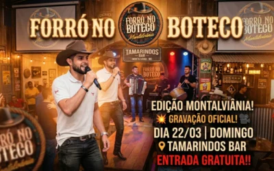 Montalvânia recebe gravação do "Forró no Boteco" com entrada gratuita neste domingo (22)