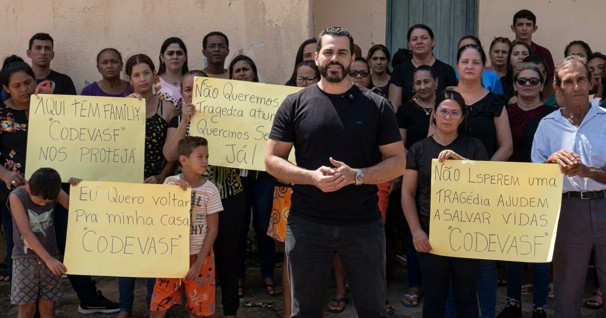 SOS Lajes: Comunidade em Porteirinha vive dias de terror sob ameaça de rompimento de barragem