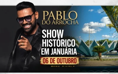 Januária comemora aniversário com show de Pablo, o "Rei da Sofrência"