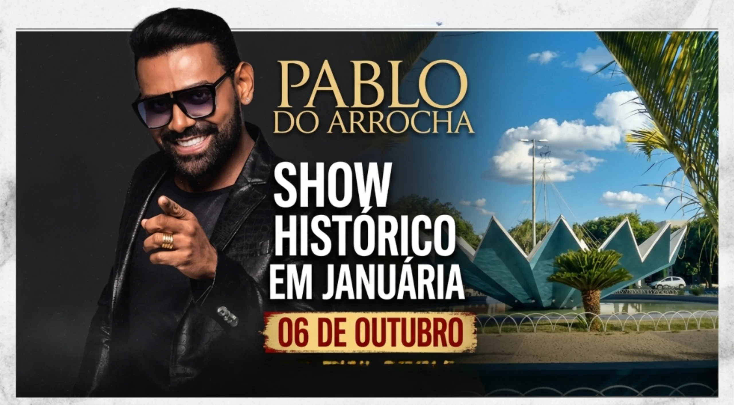 Januária comemora aniversário com show de Pablo, o "Rei da Sofrência"