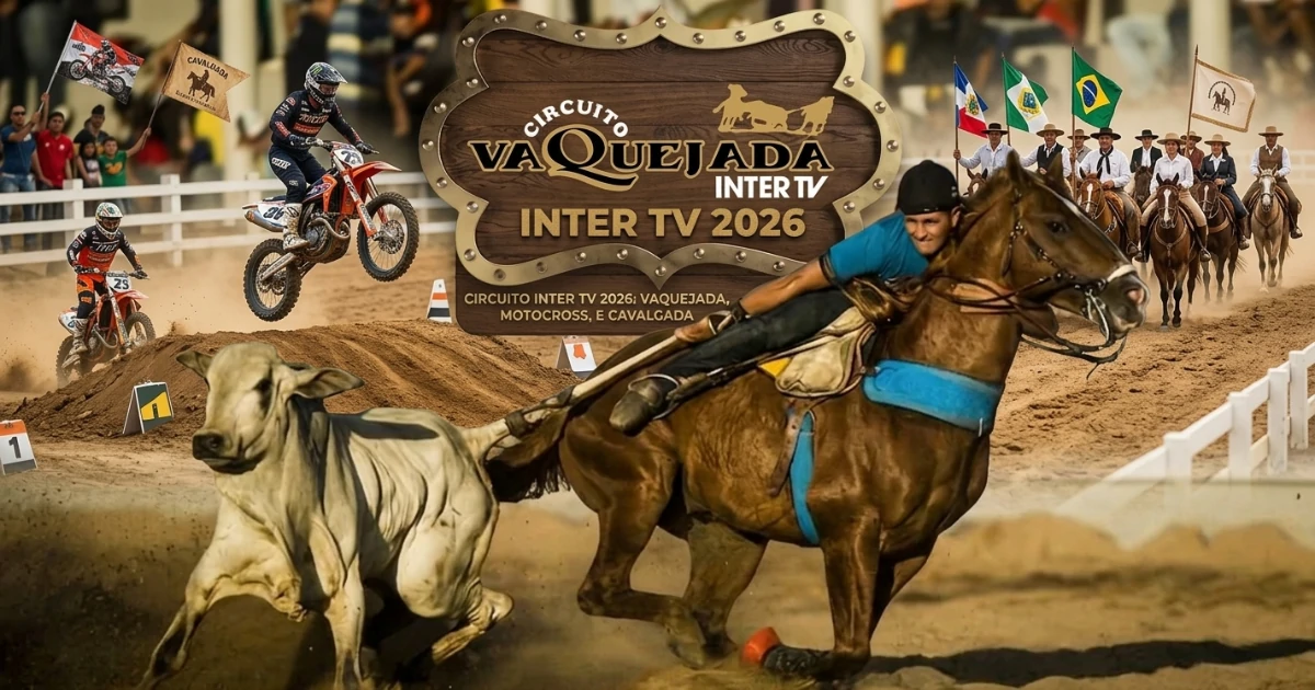 Circuito Inter TV 2026: Calendário oficial promete movimentar turismo e economia no Norte de Minas