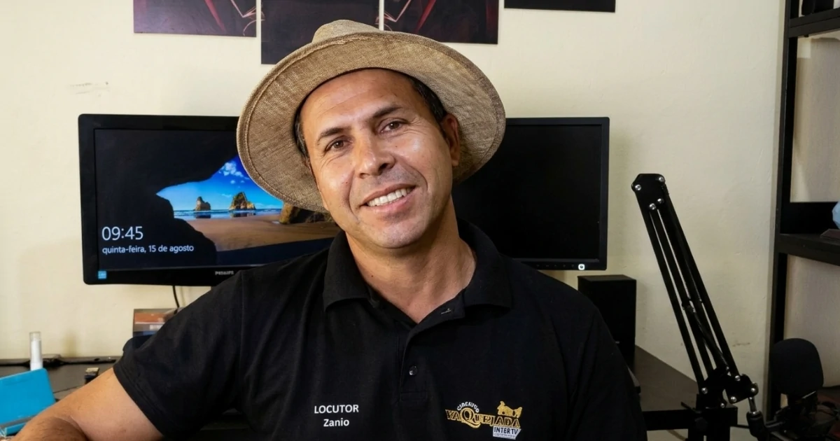 Orgulho de Miravânia: Zânio é eleito melhor locutor de Minas Gerais pela terceira vez no Oscar da Vaquejada