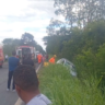 Grave acidente na BR-135 deixa motociclista ferida entre Januária e Pedra de Maria da Cruz