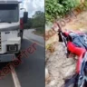 Tragédia na MGC-135: Motociclista morre em colisão frontal com caminhão entre Lontra e Japonvar