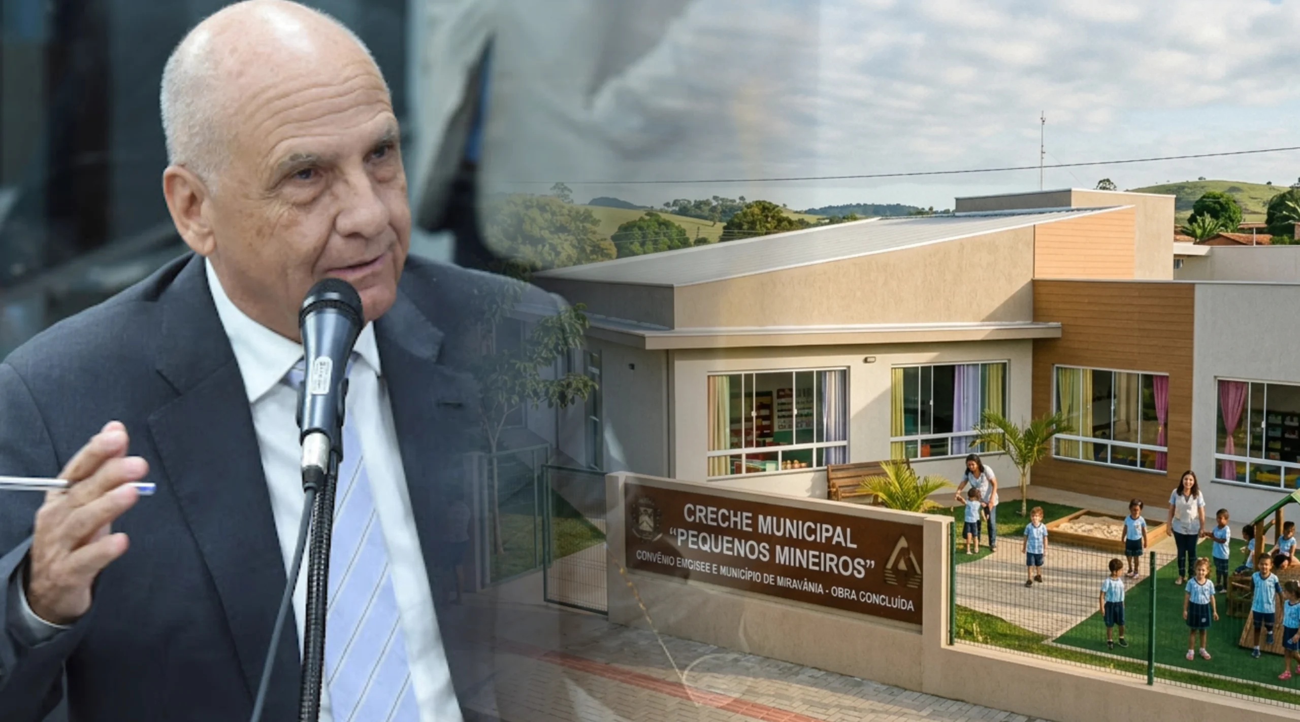 Nova Creche em Miravânia: Convênio de R$ 1,7 milhão é oficializado com entrega prevista para o ano eleitoral de 2028