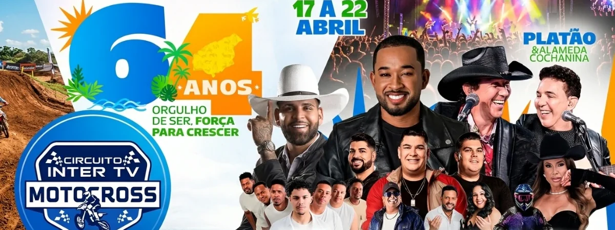 Montalvânia 64 anos: Cidade se prepara para receber milhares de pessoas em festa histórica