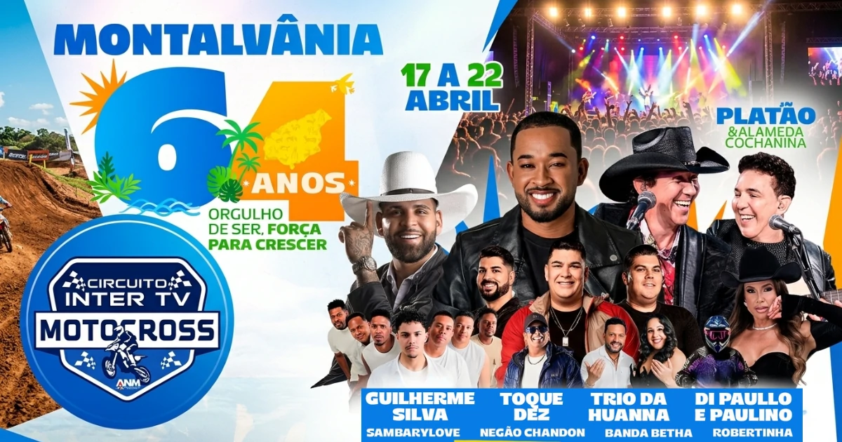 Montalvânia 64 anos: Cidade se prepara para receber milhares de pessoas em festa histórica