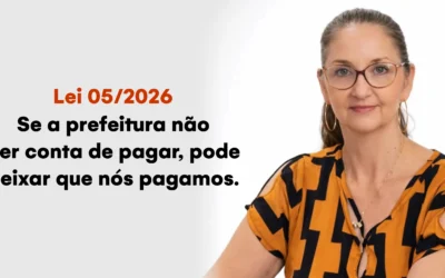 Confiança em alta: vereadora Fia defende empréstimo milionário para Miravânia e garante: “se faltar, a gente paga"