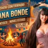 GRANDE SHOW: Juliana Bonde e Bonde do Forró confirmados em São Francisco no dia 30 de maio