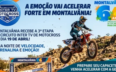 É Oficial! Montalvânia acelera forte com a 3ª Etapa do Circuito Inter TV de Motocross no Aniversário da Cidade
