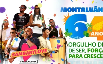 Montalvânia 64 anos: Tardezinha na Alameda terá palco 360º e Sambarylove neste domingo