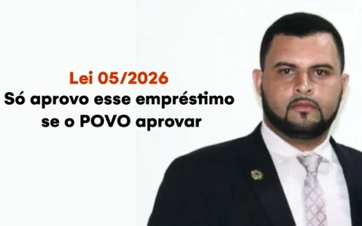 “Seguirei a voz do povo”: Tiago desafia prefeitura a realizar consulta pública antes de aprovar financiamento de R$ 2,6 milhões