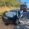 TRAGÉDIA NA MGC-401: Idoso de 75 anos morre esmagado em colisão traseira contra carreta em Jaíba