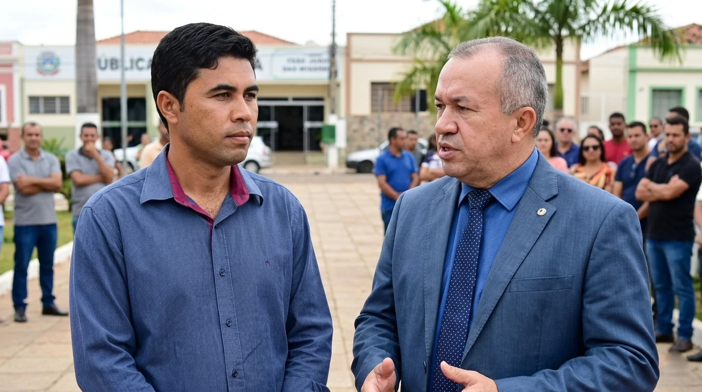 Embate Político: Vídeo de discussão entre Deputado Paulo Guedes e Prefeito João Xacriabá agita São João das Missões
