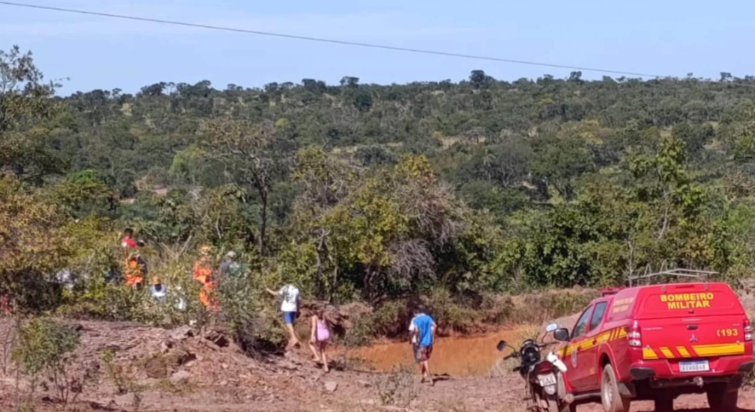 Tragédia em Luislândia: Homem desaparecido é encontrado morto em açude após intensa operação de busca