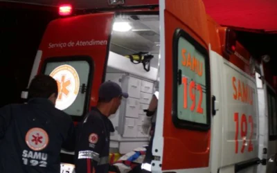 LUTO EM BRASÍLIA DE MINAS: Homem morre após colisão frontal entre motos na zona rural; SAMU tentou reanimação por três vezes