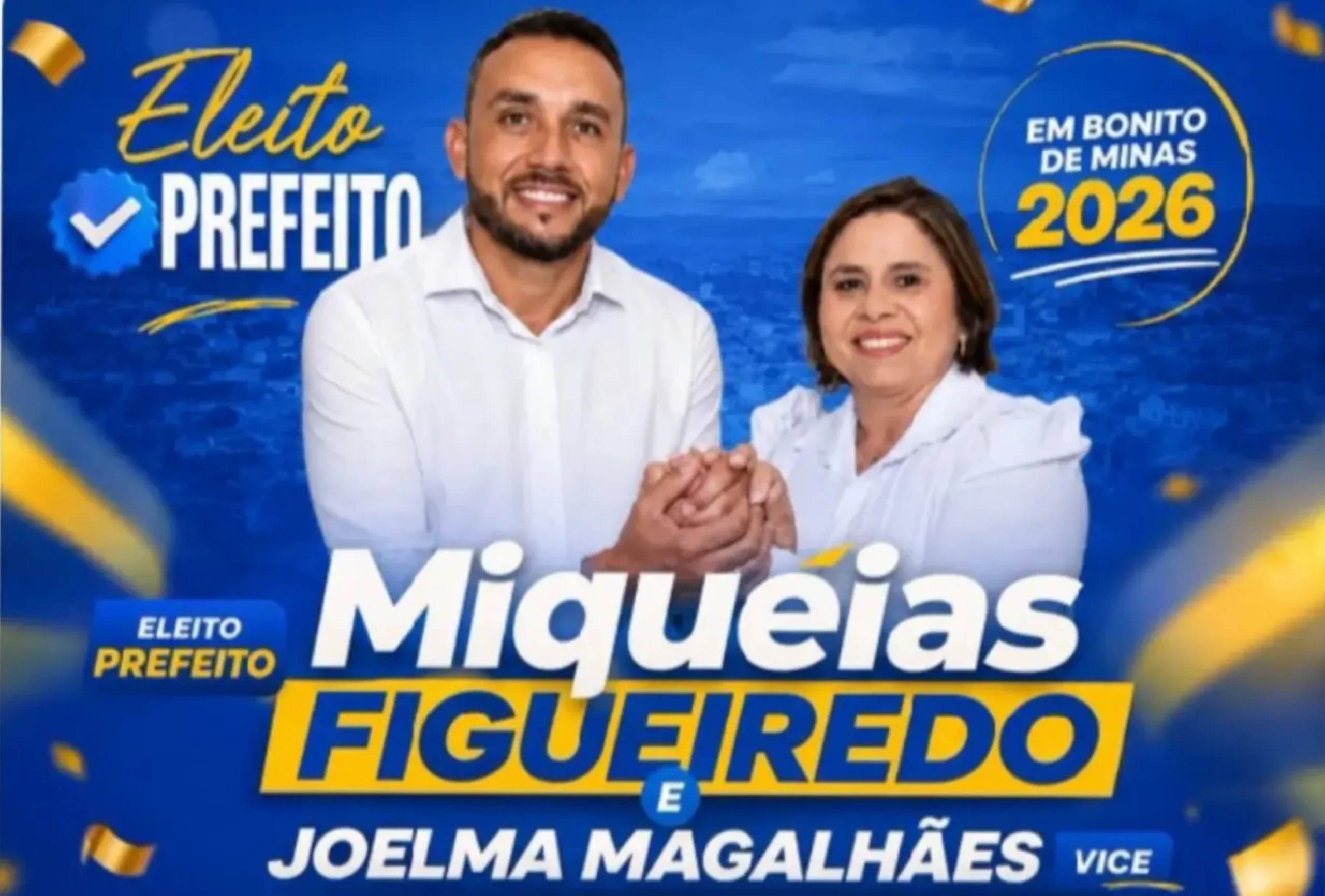 Urnas apuradas: Miqueias Figueredo é eleito prefeito de Bonito de Minas em eleição suplementar