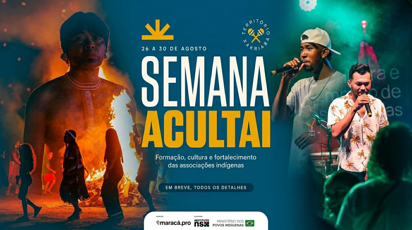 Território Xakriabá recebe a Semana ACULTAI de 26 a 30 de agosto