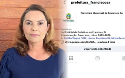 FRANCISCO SÁ EM TENSÃO: Prefeita nega cassação nas redes, mas perfis oficiais amanhecem fora do ar