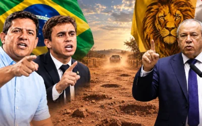 BRIGA DE GENTE GRANDE: Feinho e Nikolas cobram asfalto na BR-135 e Paulo Guedes detona: 'Vão trabalhar'