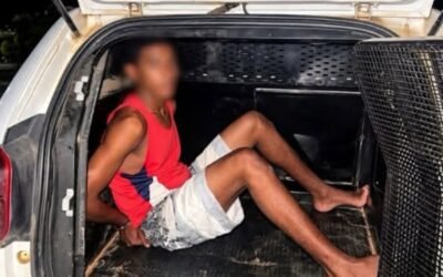 Jovem de 19 anos é preso em Janaúba por ameaça e suspeita de abuso contra prima de 7 anos