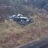 Tragédia na MG-308: Motociclista de 63 anos morre após sair da pista e colidir contra pedra em Itacambira