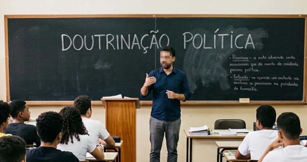 “QUE LOUCURA É ESSA?” Áudio gravado em Manga mostra professor criticando votos de pobres e fazendo pregação em aula