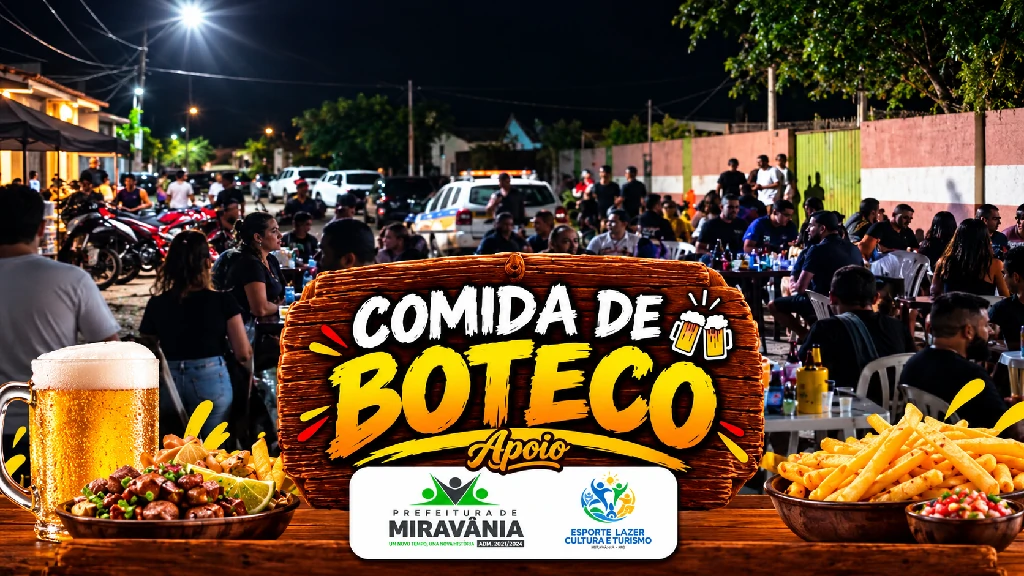 PRIMEIRA EDIÇÃO DO "COMIDA DE BOTECO" É SUCESSO DE PÚBLICO E CELEBRA A CULTURA REGIONAL EM MIRAVÂNIA